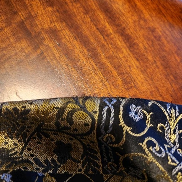 Citron Santa Monica Rayon Silk Duster Jacket Asian Dragons Womens Small - Picture 12 of 12